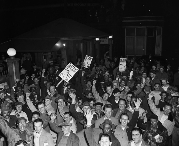 Steel Workers Chicago 1952 Hankering for History